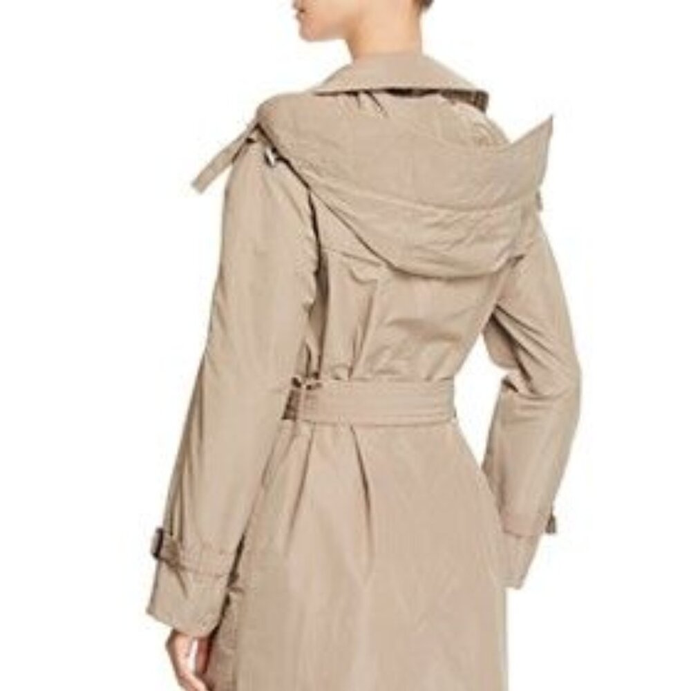 Michael Kors Trench Coat with Detachable Hood